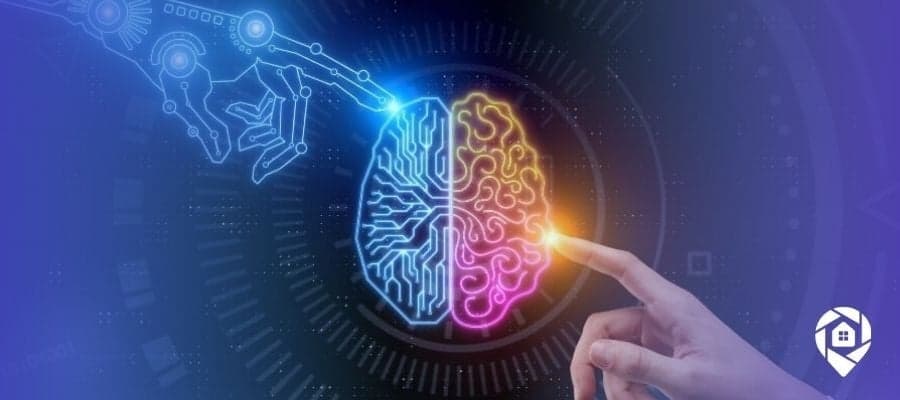 AI vs. human decision-making in real estate call center marketing strategy.
