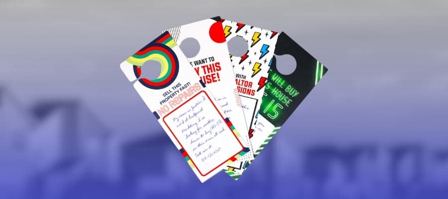 Utilizing Door Hangers in Real Estate Marketing: An