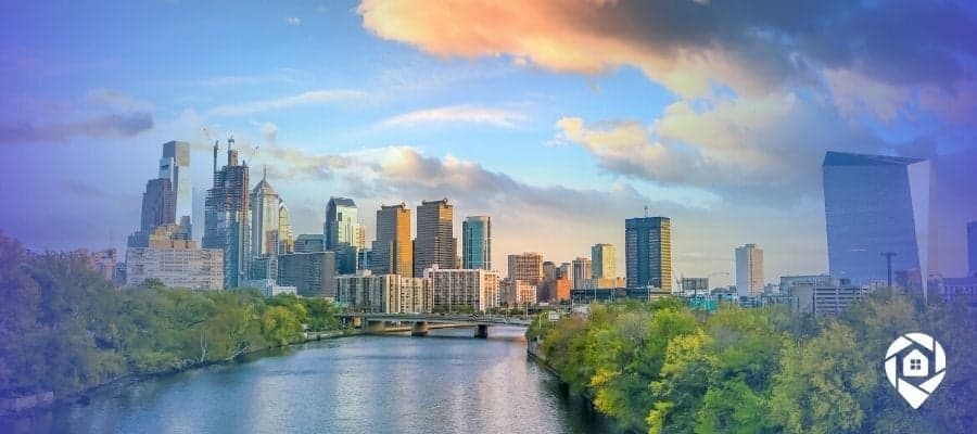 Skyline of Northeast Pennsylvania representing real estate growth and urban revitalization.
