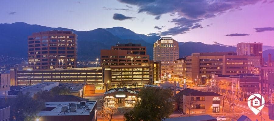 Colorado Springs skyline