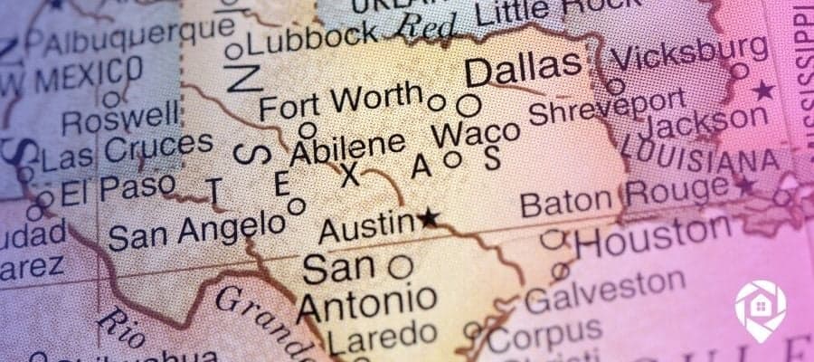 Map of Texas