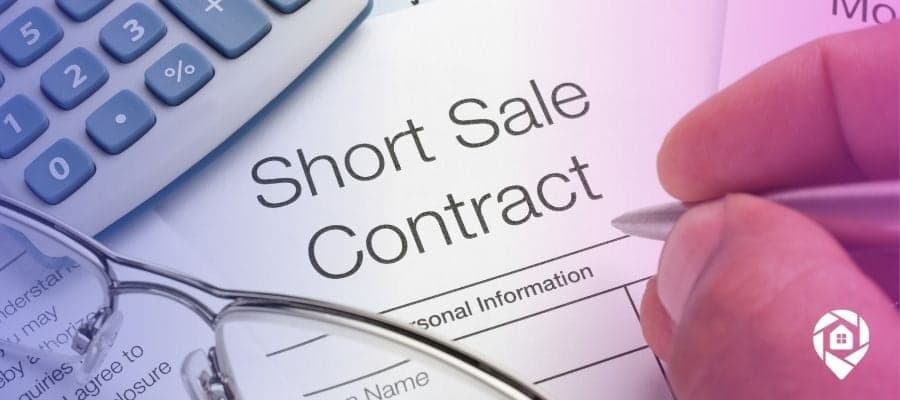 Short Sale Contract on a table