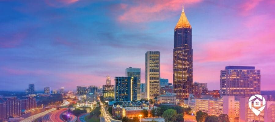 Skyline of Atlanta Georgia