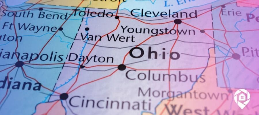 Map of Ohio
